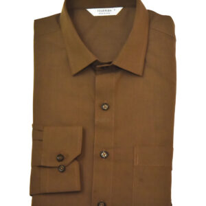 Premium Cotton Men's Formal Earthy brown Shirt